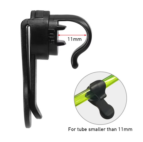 Water bladder tube clip - water,