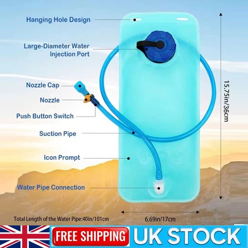 Water bladder backpack - water,
