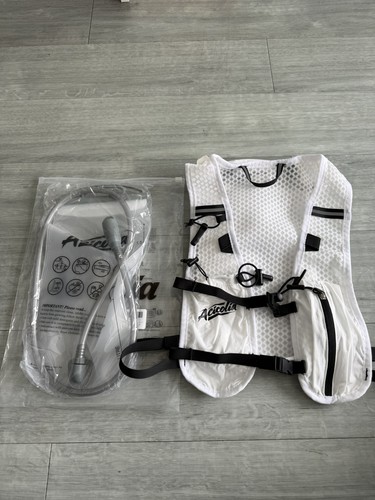 White running vest - white,